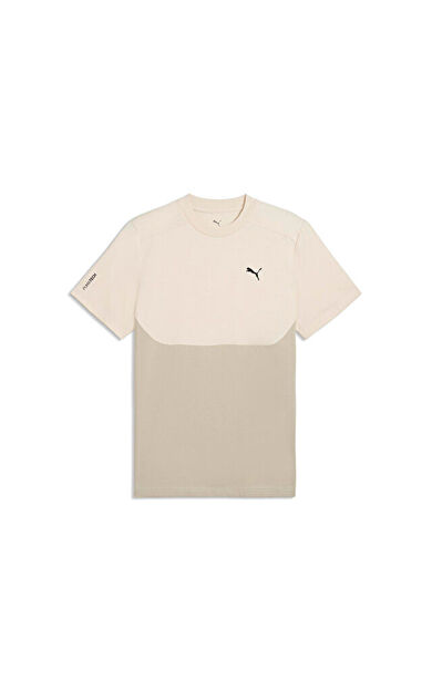 Puma Pumatech Tee Erkek Günlük Tişört 69218087 Krem