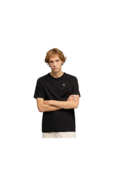 Puma Ess Elevated Tee Tk M Erkek Günlük Tişört 69570301 Siyah