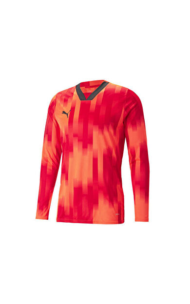 Puma Teamtarget Gk Ls Jersey Erkek Kaleci Forması 70564601 Kırmızı