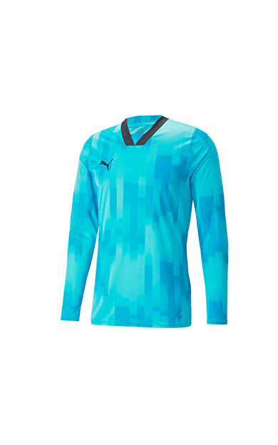 Puma Teamtarget Gk Ls Jersey Erkek Kaleci Forması 70564602 Mavi
