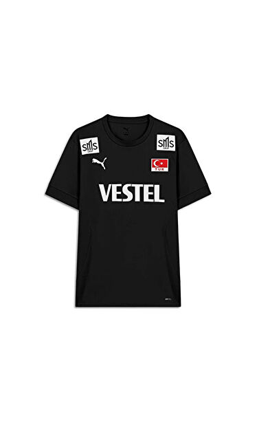 Puma Türkiye Voleybol Forması Erkek Voleybol Forması 70711603 Siyah