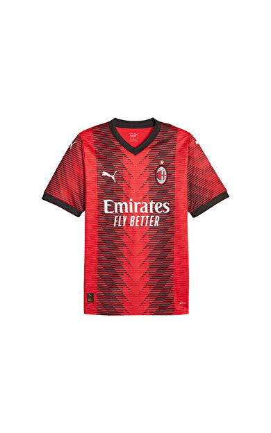 Puma Acm Home Jersey Replica Ac Milan Futbol Forması 77038301 Kırmızı