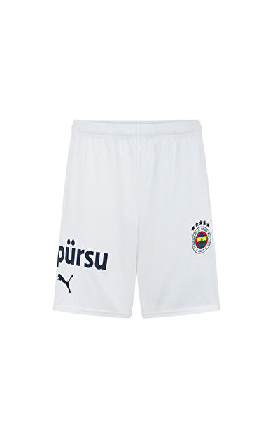 Puma Fsk Shorts  Fenerbahçe Sk 2024/2025 Erkek Futbol Şortu 77538204 Beyaz