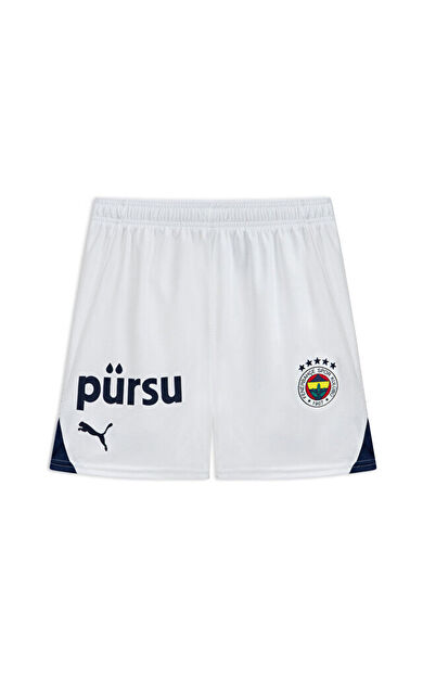 Puma Fsk Shorts  Jr Fenerbahçe Sk 2024/2025 Çocuk Futbol Şortu 77538304 Beyaz