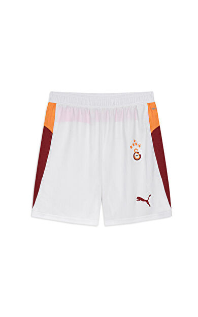 Puma Gsk Shorts Replıca W/Blockıng W/O Erkek Galatasaray 25/26 Deplasman Şortu 77982302 Beyaz