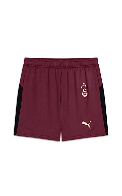 Puma Gsk Shorts Replica Jr W/Blocking W/O Genç Galatasaray 25/26 Futbol Şortu 77982403 Siyah