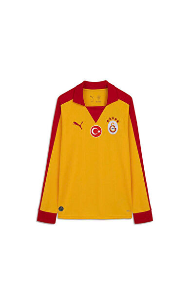 Puma Gsk T7 Jersey Ls Galatasaray Retro Uzun Kollu Forma 78819681 Sarı