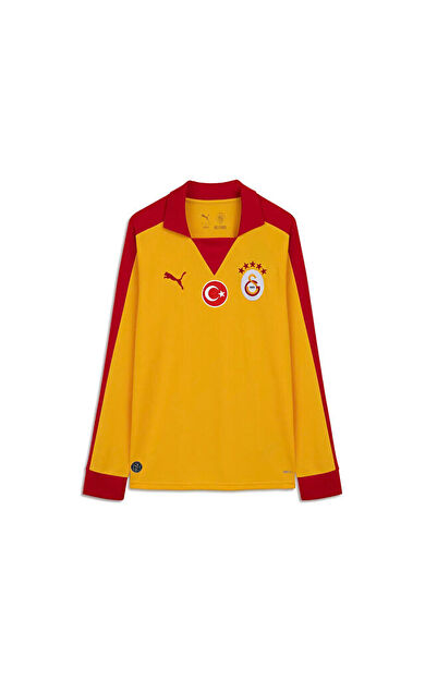 Puma Gsk T7 Jersey Ls Galatasaray Retro Uzun Kollu Forma 78819681 Sarı