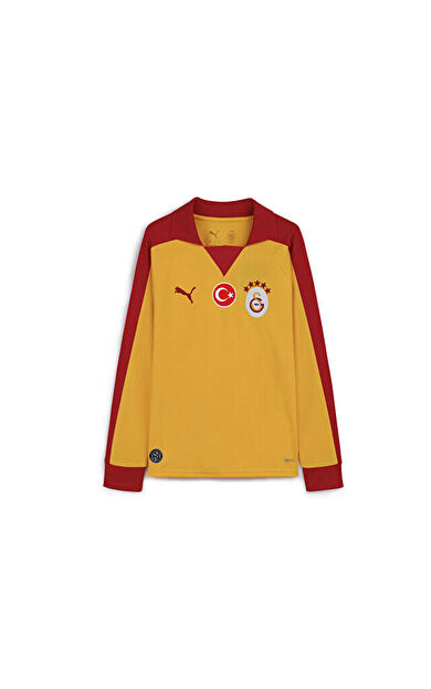 Puma Gsk T7 Jersey Ls Jr Çocuk Galatasaray Retro Uzun Kollu Forma 78819781 Sarı