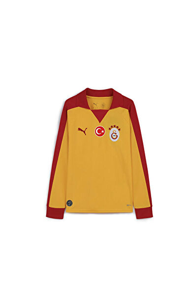 Puma Gsk T7 Jersey Ls Jr Çocuk Galatasaray Retro Uzun Kollu Forma 78819781 Sarı
