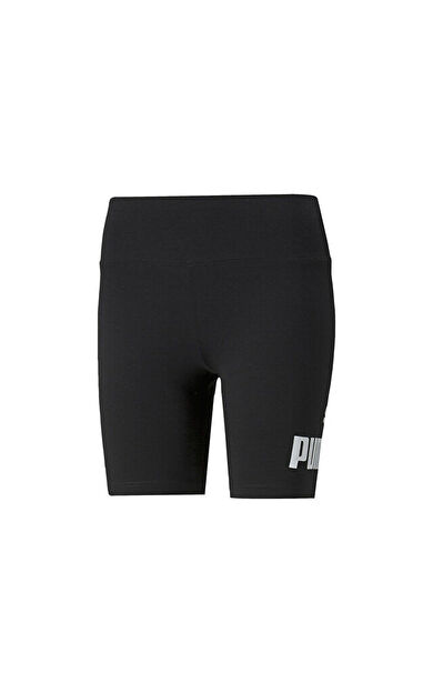 Puma Ess 7" Logo Short Kadın Günlük Tayt 84834701 Siyah