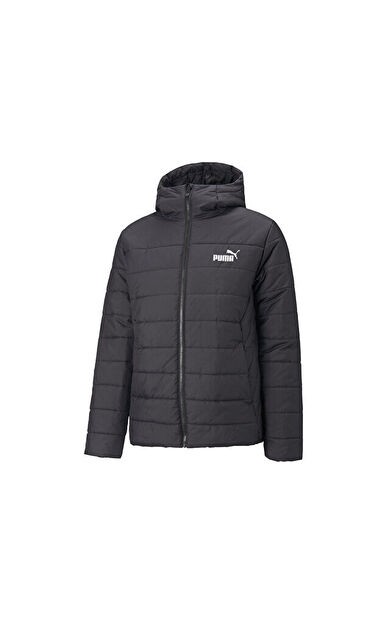 Puma Ess Hooded Padded Jacket Erkek Günlük Mont 84893801 Siyah