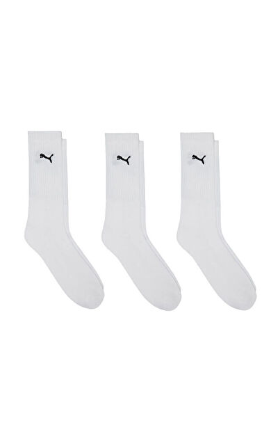 Puma Crew Sock 3P Çorap (3 Çift) 88035502 Beyaz