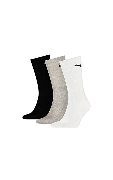 Puma Crew Sock 3P Çorap (3 Çift) 88035510 Renkli