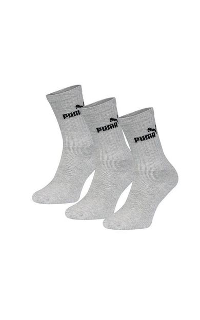 Puma Elements Crew Sock 3P Çorap (3 Çift) 88329607 Gri