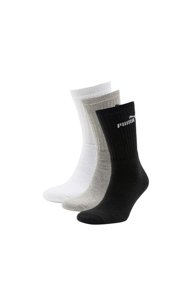 Puma Elements Crew Sock 3P Çorap (3 Çift) 88329610 Renkli