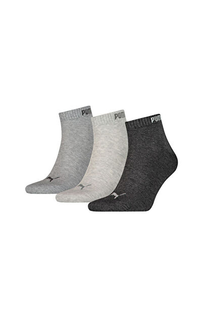 Puma Quarter-V 3P Çorap (3 Çift) 88749809 Renkli