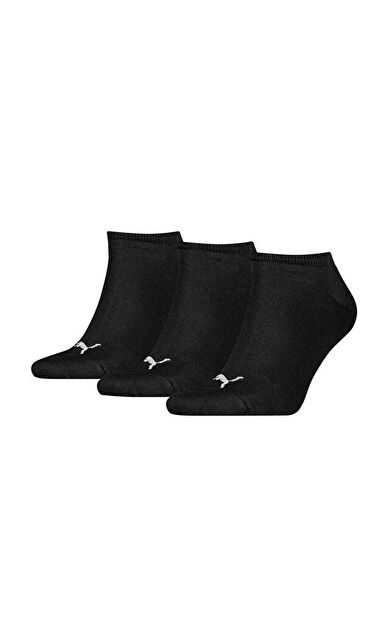 Puma Sneaker Plain 3P Çorap (3 Çift) 90680701 Siyah