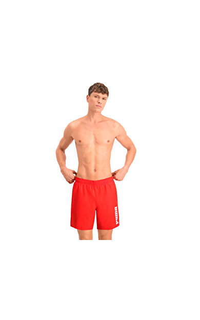 Puma Puma Swim Men Mid Shorts 1P Erkek Mayo Şort 93519402 Renkli