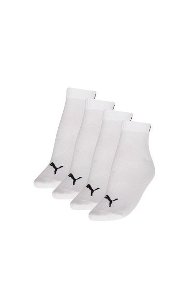 Puma Quarter 4P Çorap (4 Çift) 93531602 Beyaz