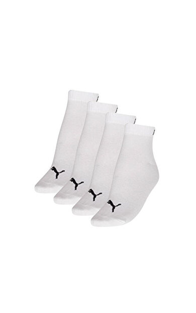 Puma Quarter 4P Çorap (4 Çift) 93531602 Beyaz