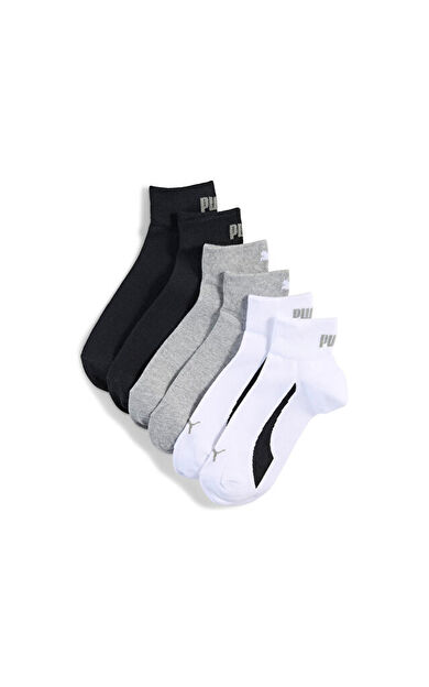Puma Lifestyle Quarte Çorap (3 Çift) 93858202 Beyaz