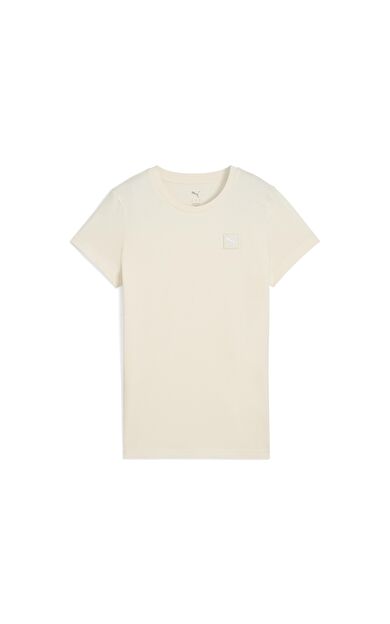 Puma 69089499 Ess Elevated Tee Kadın Spor Tişört
