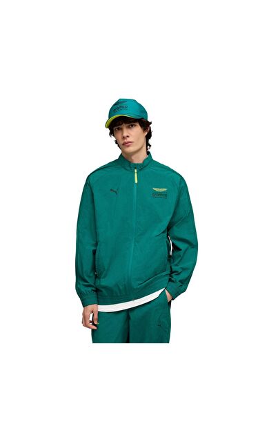 Puma X Aston Martın Aramco F1® Team T7 Oversized Jacket Erkek Ceket Yeşil
