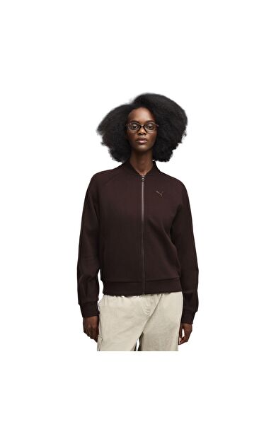 Puma Class Full-Zip Jacket Kadın Ceket Kahve
