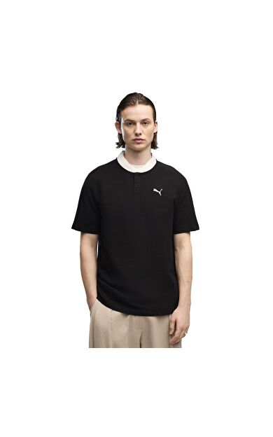 Puma Class Relaxed Material Erkek T-Shirt Siyah