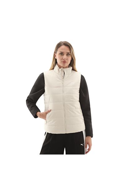 Puma Ess Padded Vest Kadın Yelek Beyaz