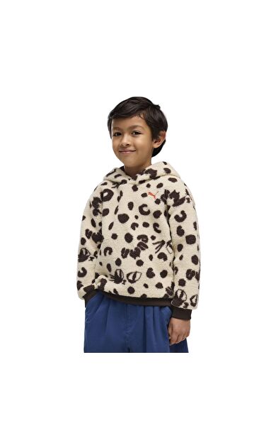 Puma Imagınary Frıend Hoodie Çocuk Sweatshirt Bej