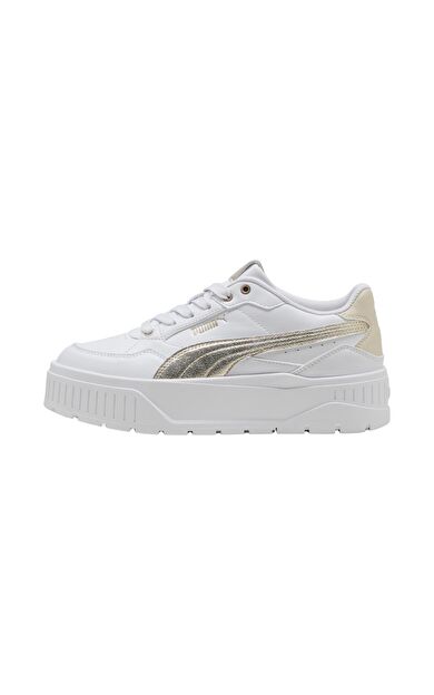 Puma Karmen Iı Idol Metallic Kadın Spor Ayakkabı Beyaz