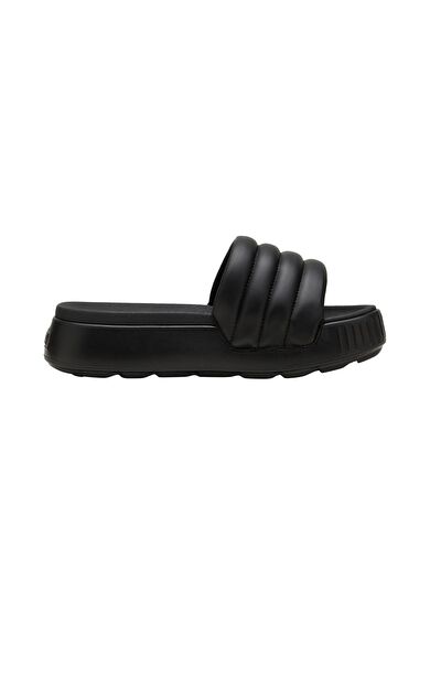 Puma Karmen Slide Puffy Kadın Terlik Siyah