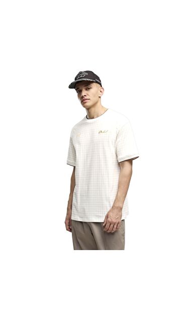 Puma Pl Lifestyle Tee Erkek T-Shirt Beyaz