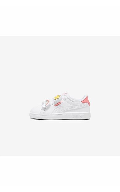 Puma Smash 3.0 Badges V Ps Kız Çocuk Ayakkabı 39728601