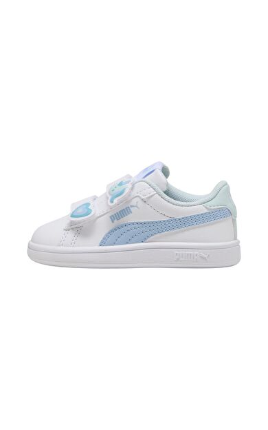 Puma Smash 3.0 Badges V Inf Bebek Spor Ayakkabı Beyaz