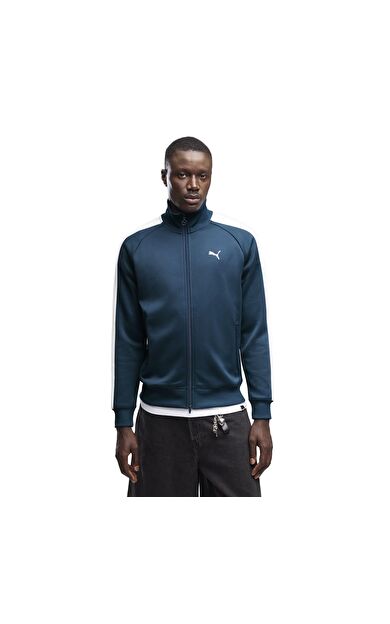 Puma T7 Always On Track Jacket Erkek Ceket Mavi