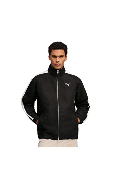 Puma T7 Track Jacket Woven Erkek Ceket Siyah