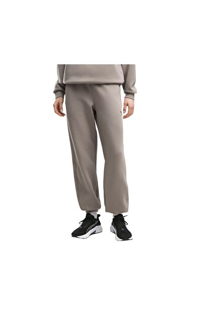 Puma W Cloudspun Jogger Kadın Eşofman Altı Gri