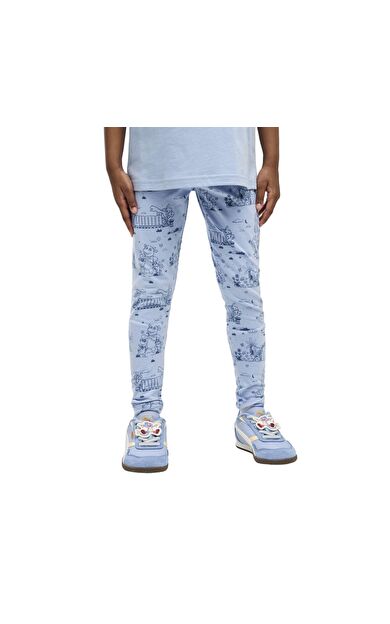 Puma X Dora Leggings Çocuk Tayt Açık Mavi