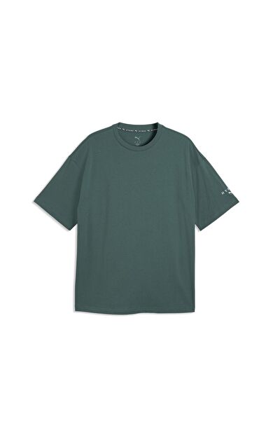 Puma X Hyrox M Cıty Lıfestyle Tee Erkek T-Shirt Yeşil