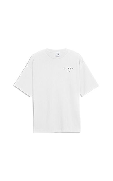 Puma X Hyrox M World Tee Erkek T-Shirt Beyaz