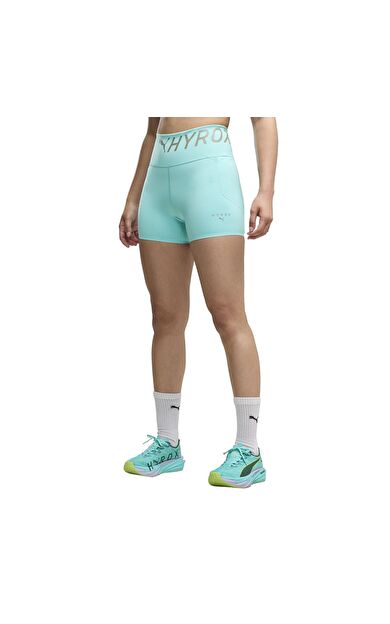 Puma X Hyrox W Pwrmode 4 Inch Short Tıght Kadın Tayt Yeşil