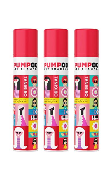 Original Kuru Şampuan - Original Dry Shampoo x3