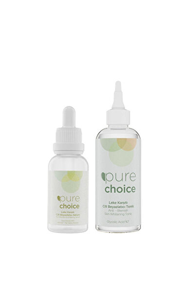Pure Choice Leke Karşıtı ve Cilt Beyazlatıcı Bakım Seti