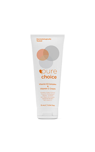 Pure Choice Vitamin C ve Vitamin B Complex Cilt Bakım Kremi 75 ml