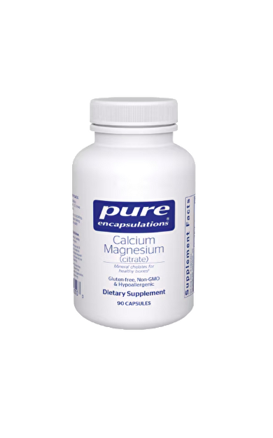 Pure Encapsulations Calcium Magnesium Citrate Aromasız 90 Kapsül