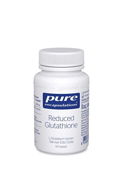 Pure Reduced Glutathione 100 mg 60 Kapsül