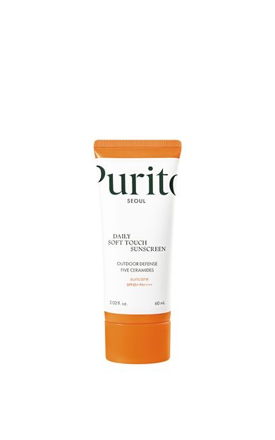 Purito Daily Soft Touch Sunscreen SPF50+ PA++++ Nemlendirici ve Bariyer Koruyucu Seramidli Güneş Kremi 60 ml